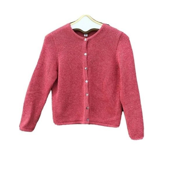 L.L. Bean Sweaters - L.L. BEAN button up knit sweater 100% Cotton sz s